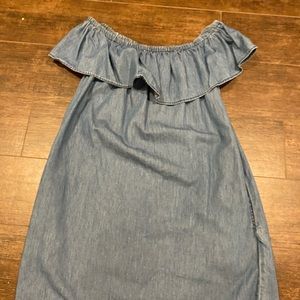 Denim dress